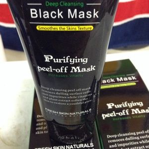 Black face mask